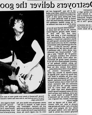 George Thorogood and The Destroyers Red Bank